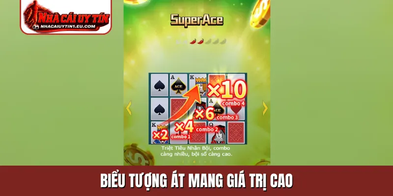 Biểu tượng Át mang giá trị cao